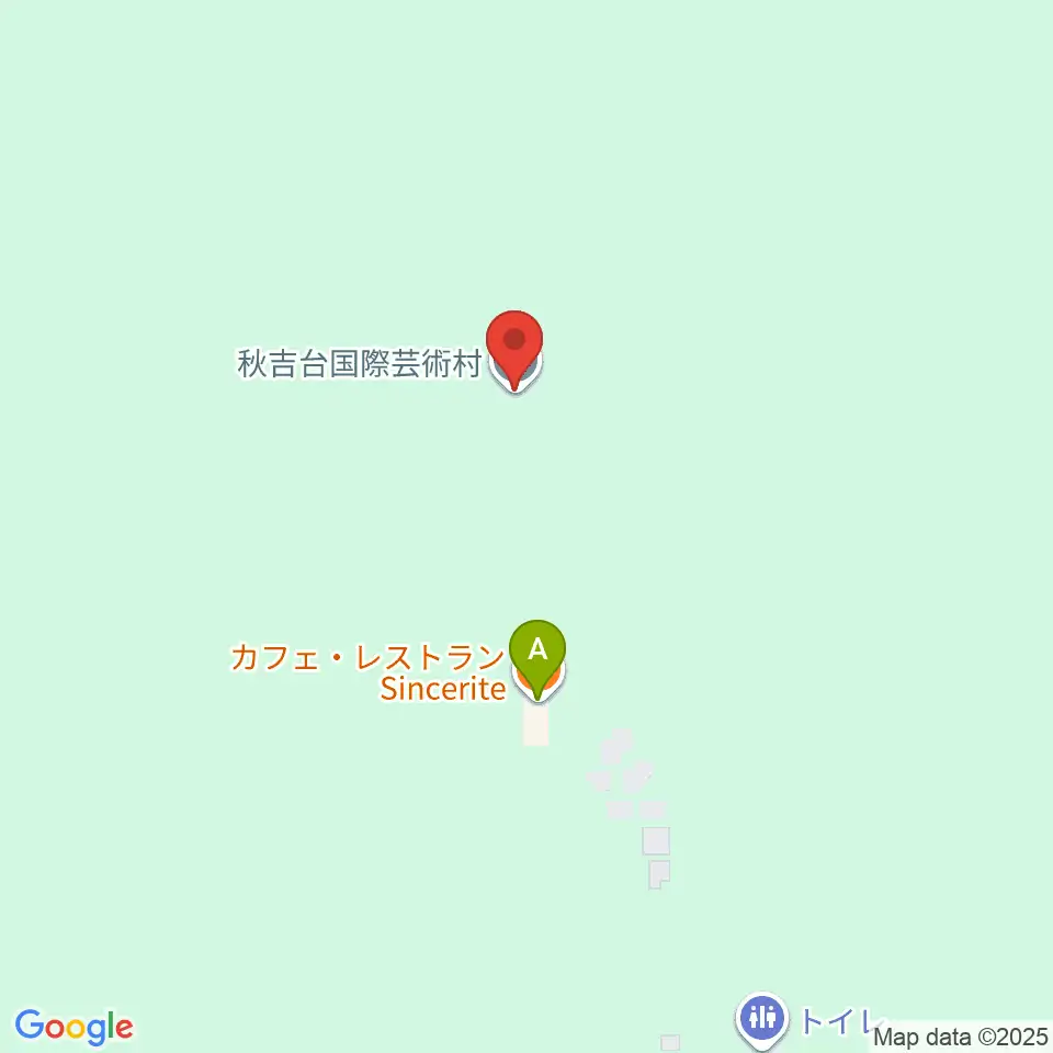 秋吉台国際芸術村周辺のファミレス・ファーストフード一覧地図