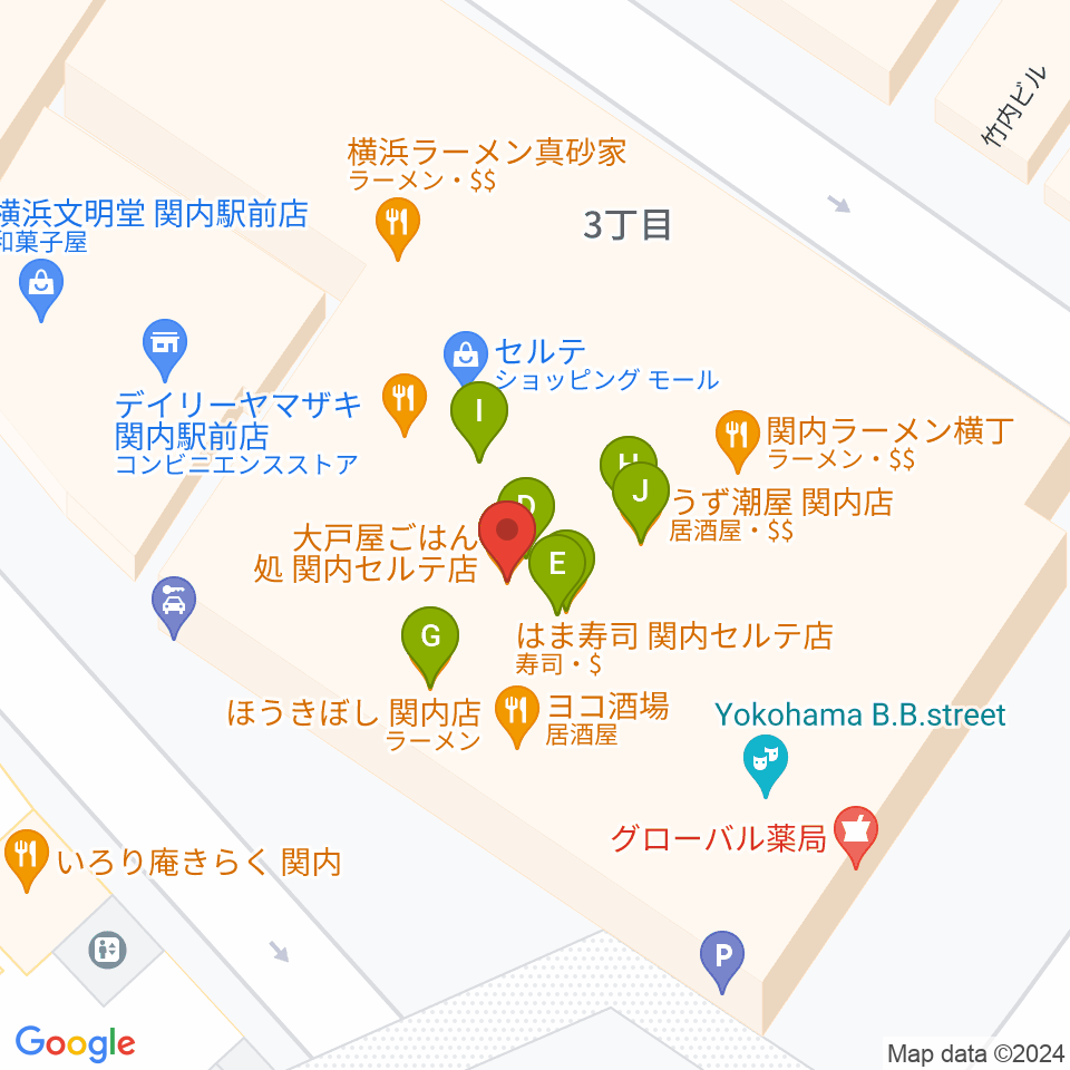 月桃荘スタジオ周辺のファミレス・ファーストフード一覧地図