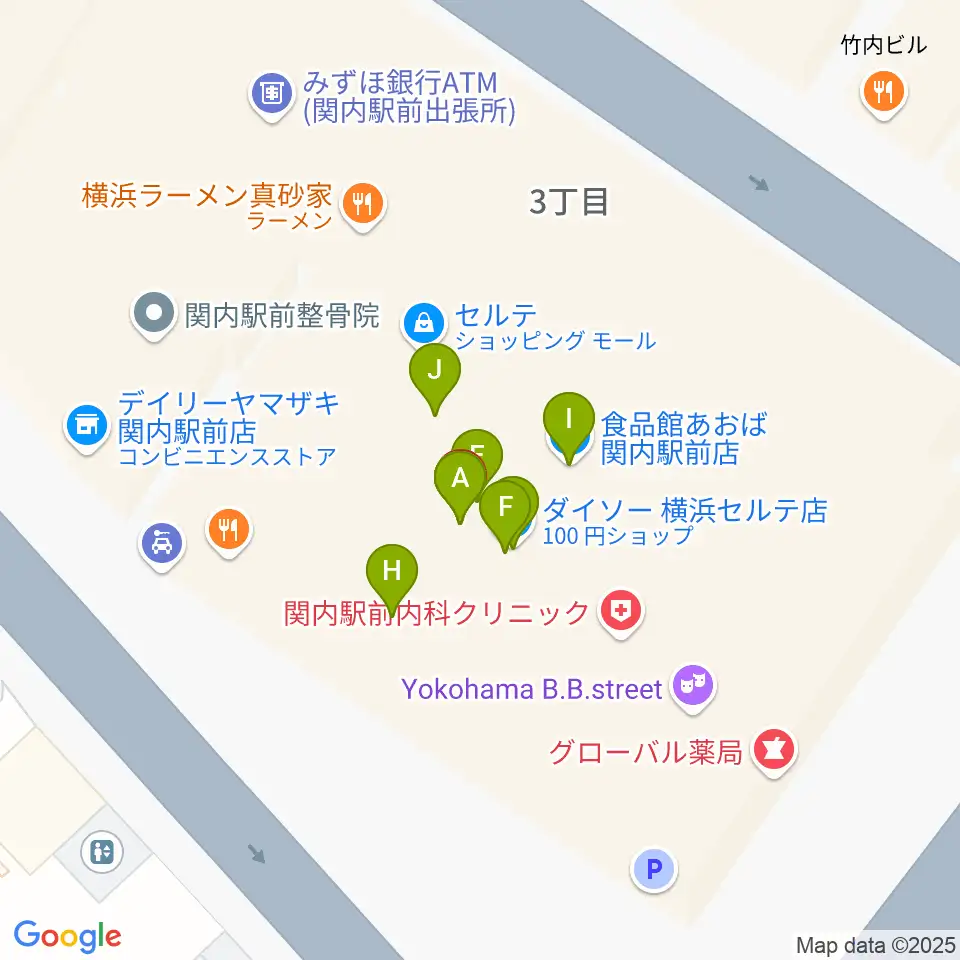 月桃荘スタジオ周辺のファミレス・ファーストフード一覧地図