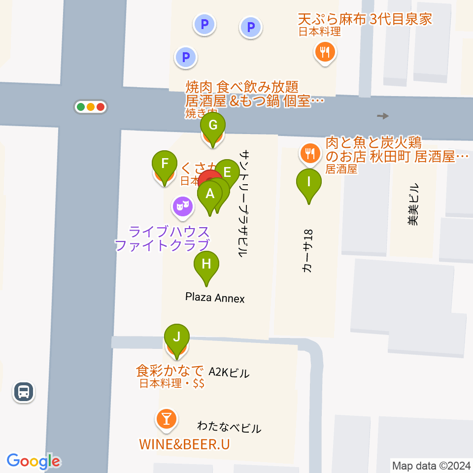 徳島FIGHT CLUB周辺のファミレス・ファーストフード一覧地図