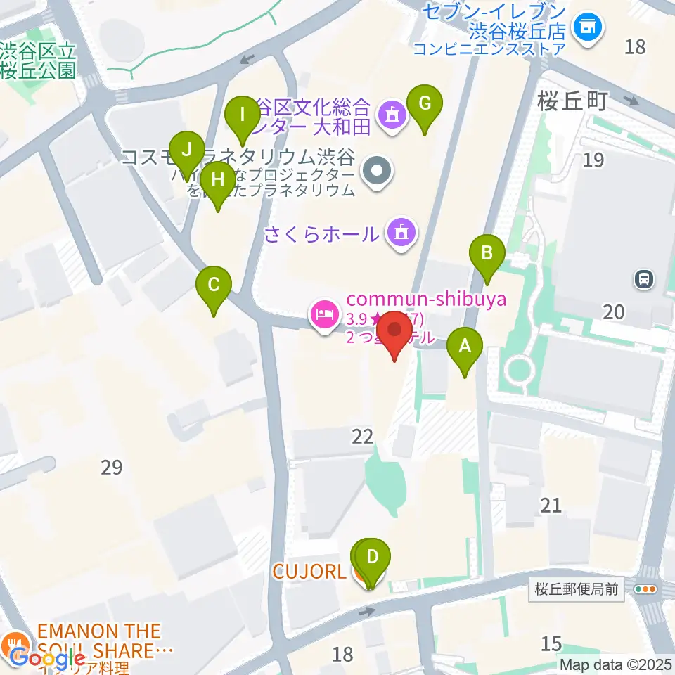 羽田弦ヴァイオリンズ周辺のファミレス・ファーストフード一覧地図