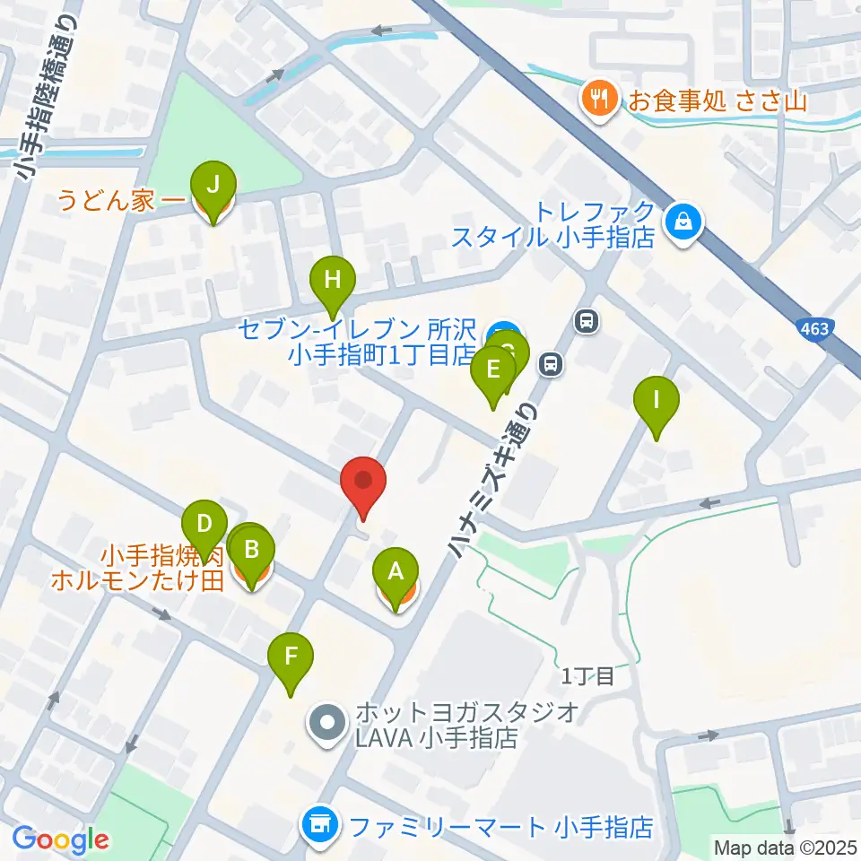 Sound Base KiTi周辺のファミレス・ファーストフード一覧地図