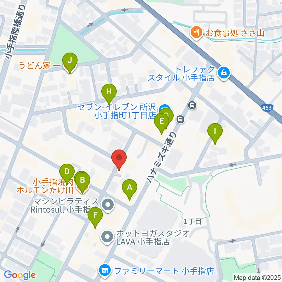 Sound Base KiTi周辺のファミレス・ファーストフード一覧地図