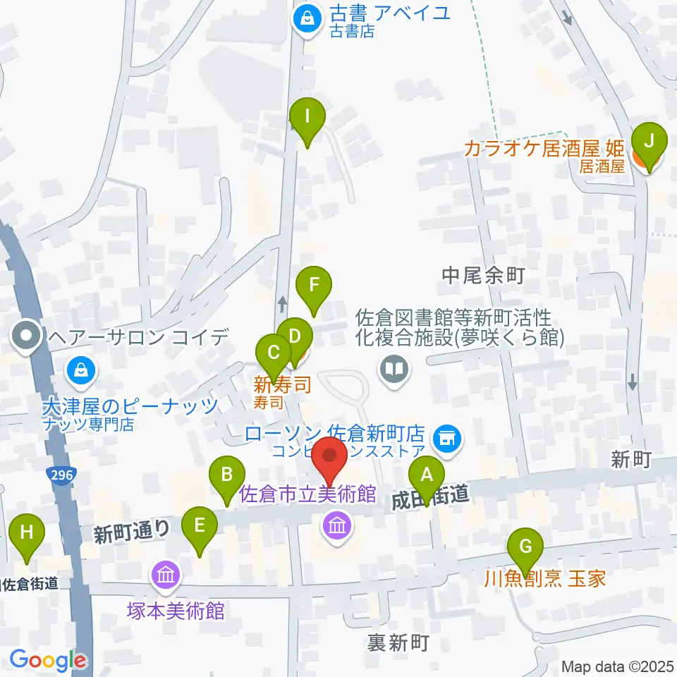 セイント・ディー周辺のファミレス・ファーストフード一覧地図