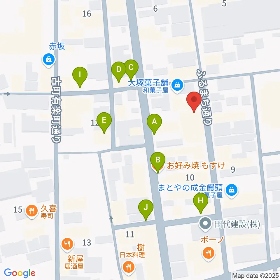 FMちょっくらじお周辺のファミレス・ファーストフード一覧地図