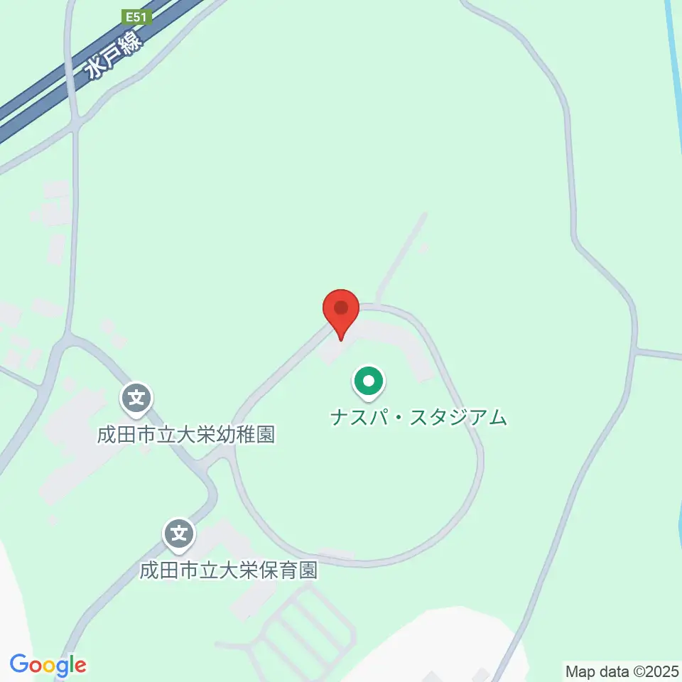 ナスパ・スタジアム 大栄野球場周辺のファミレス・ファーストフード一覧地図
