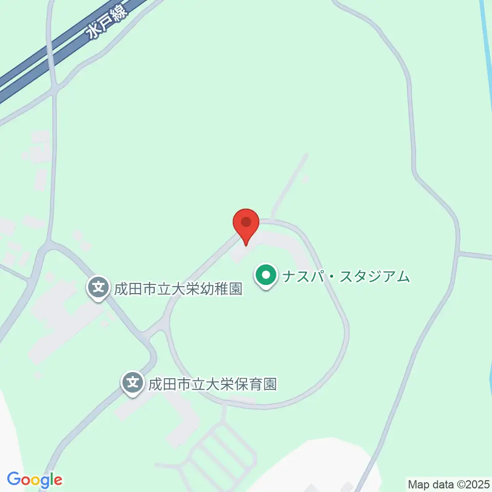 ナスパ・スタジアム 大栄野球場周辺のファミレス・ファーストフード一覧地図