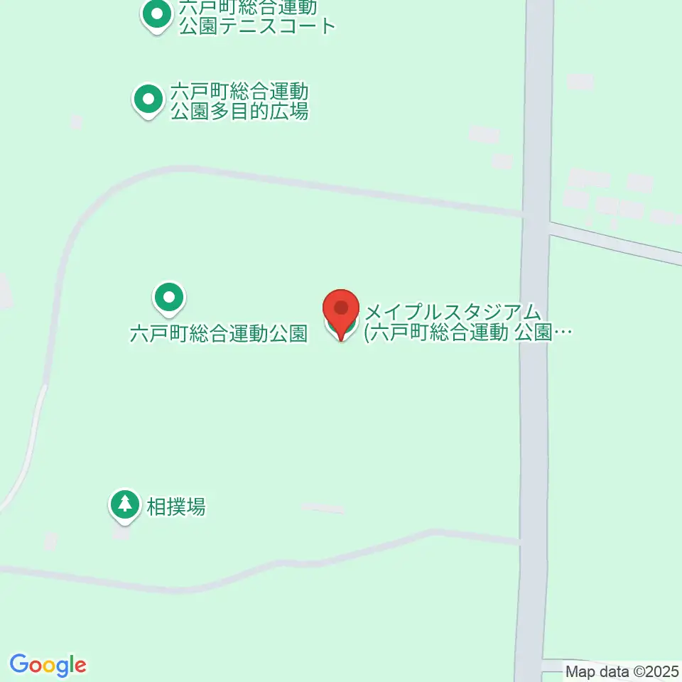 メイプルスタジアム周辺のファミレス・ファーストフード一覧地図