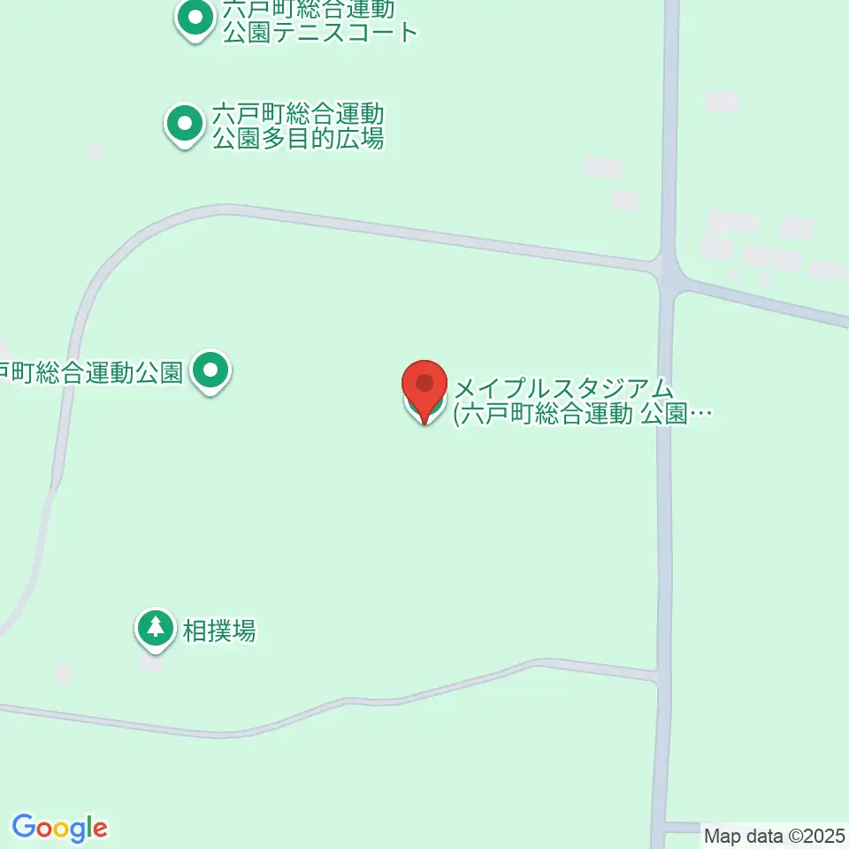 メイプルスタジアム周辺のファミレス・ファーストフード一覧地図