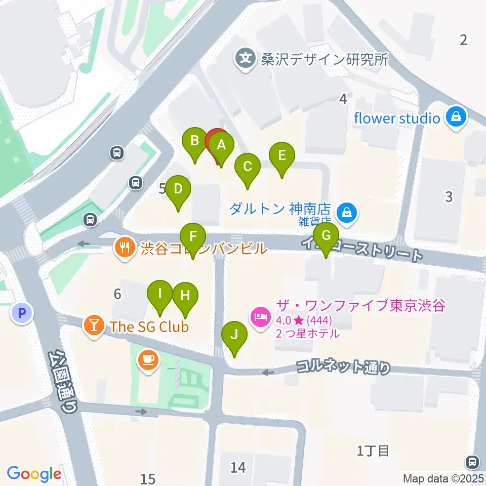 DOG-STUDIO周辺のファミレス・ファーストフード一覧地図