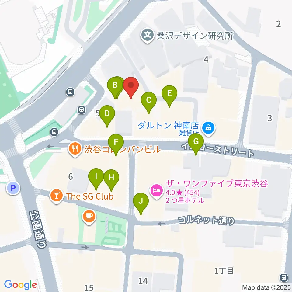 DOG-STUDIO周辺のファミレス・ファーストフード一覧地図