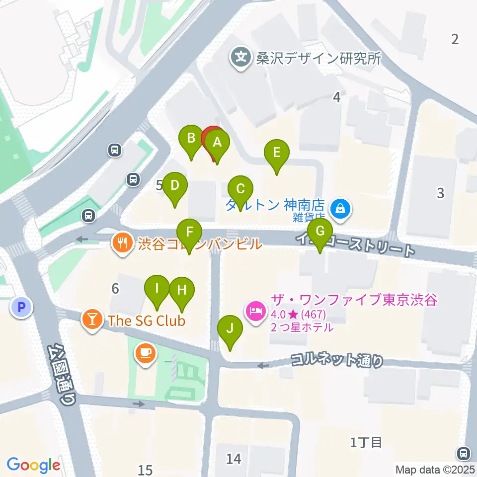 DOG-STUDIO周辺のファミレス・ファーストフード一覧地図