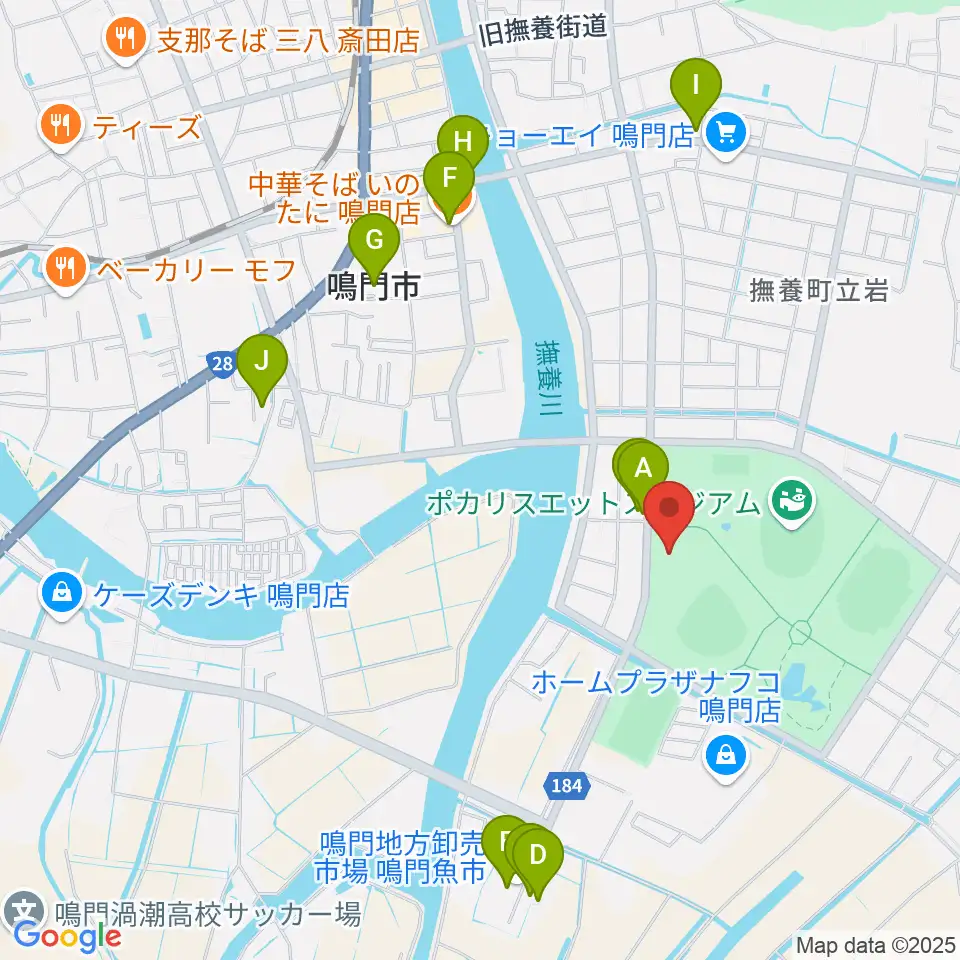 ソイジョイ武道館周辺のファミレス・ファーストフード一覧地図