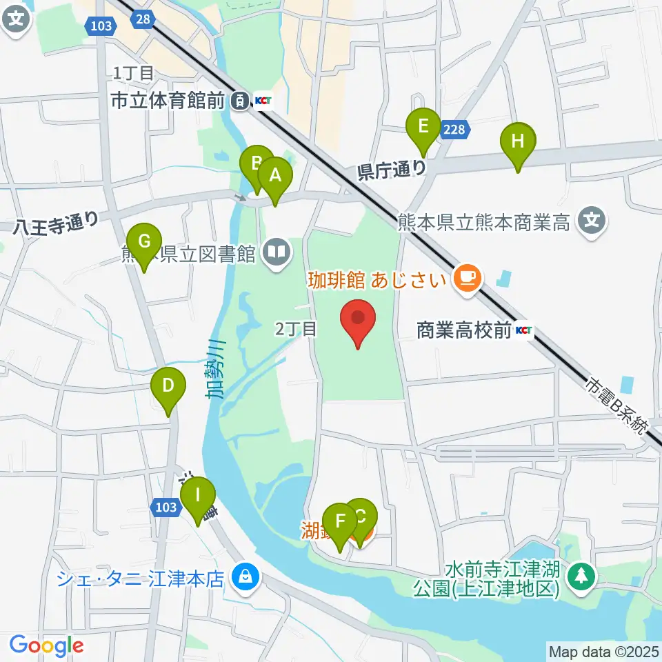 ナースパワーアリーナ周辺のファミレス・ファーストフード一覧地図