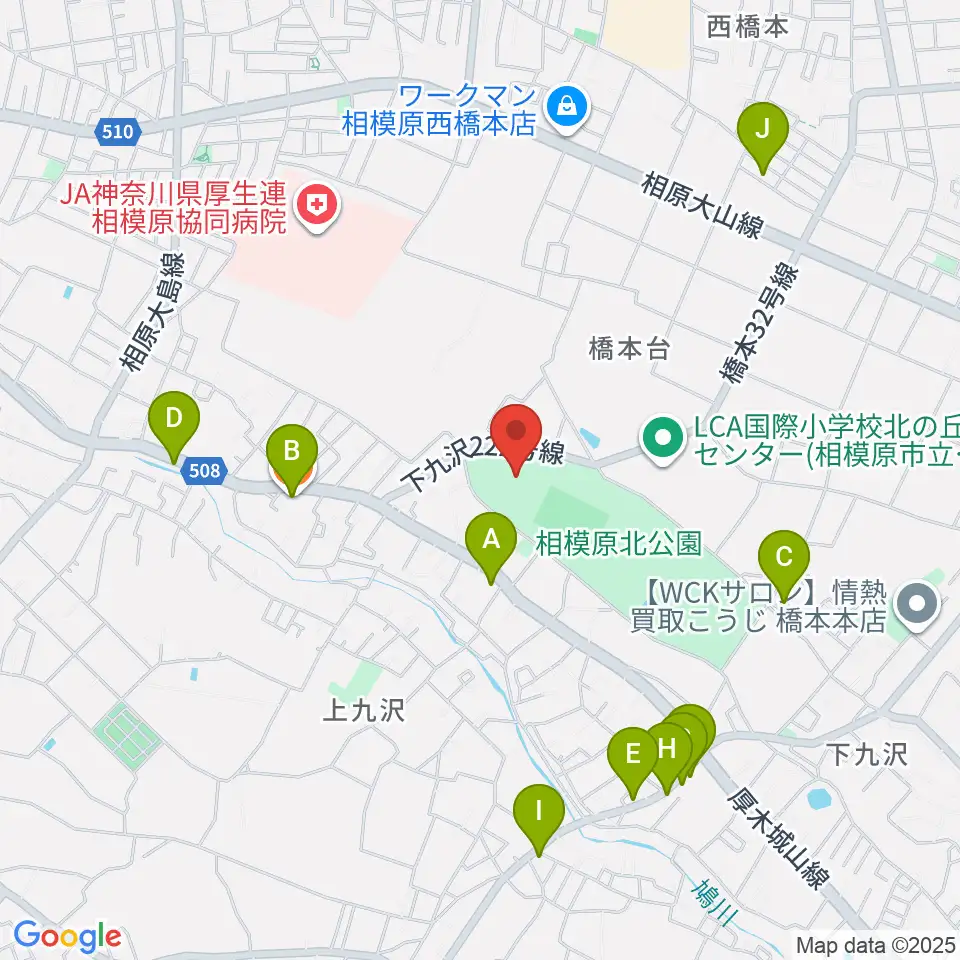 ほねごりアリーナ周辺のファミレス・ファーストフード一覧地図