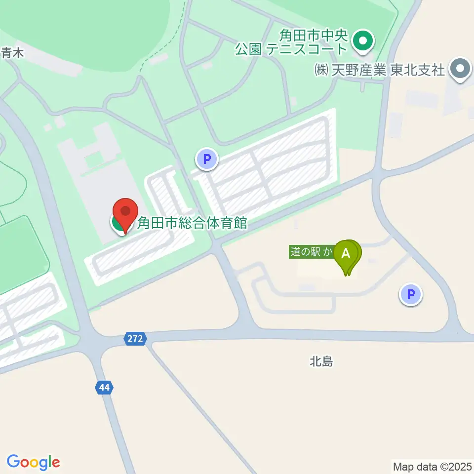 NIKKOアリーナかくだ周辺のファミレス・ファーストフード一覧地図