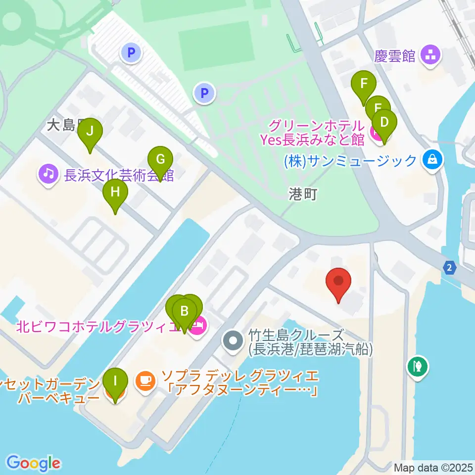セミナー&カルチャーセンター臨湖周辺のファミレス・ファーストフード一覧地図
