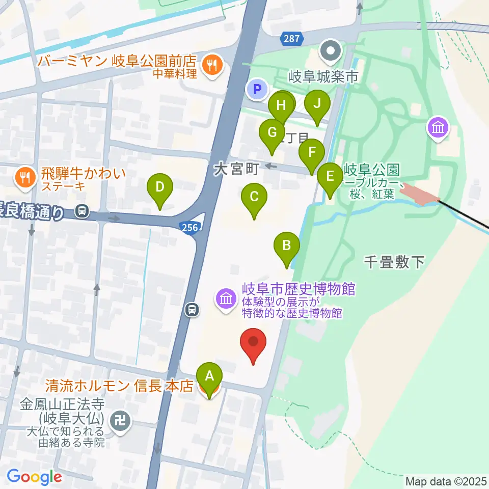 名和昆虫博物館周辺のファミレス・ファーストフード一覧地図