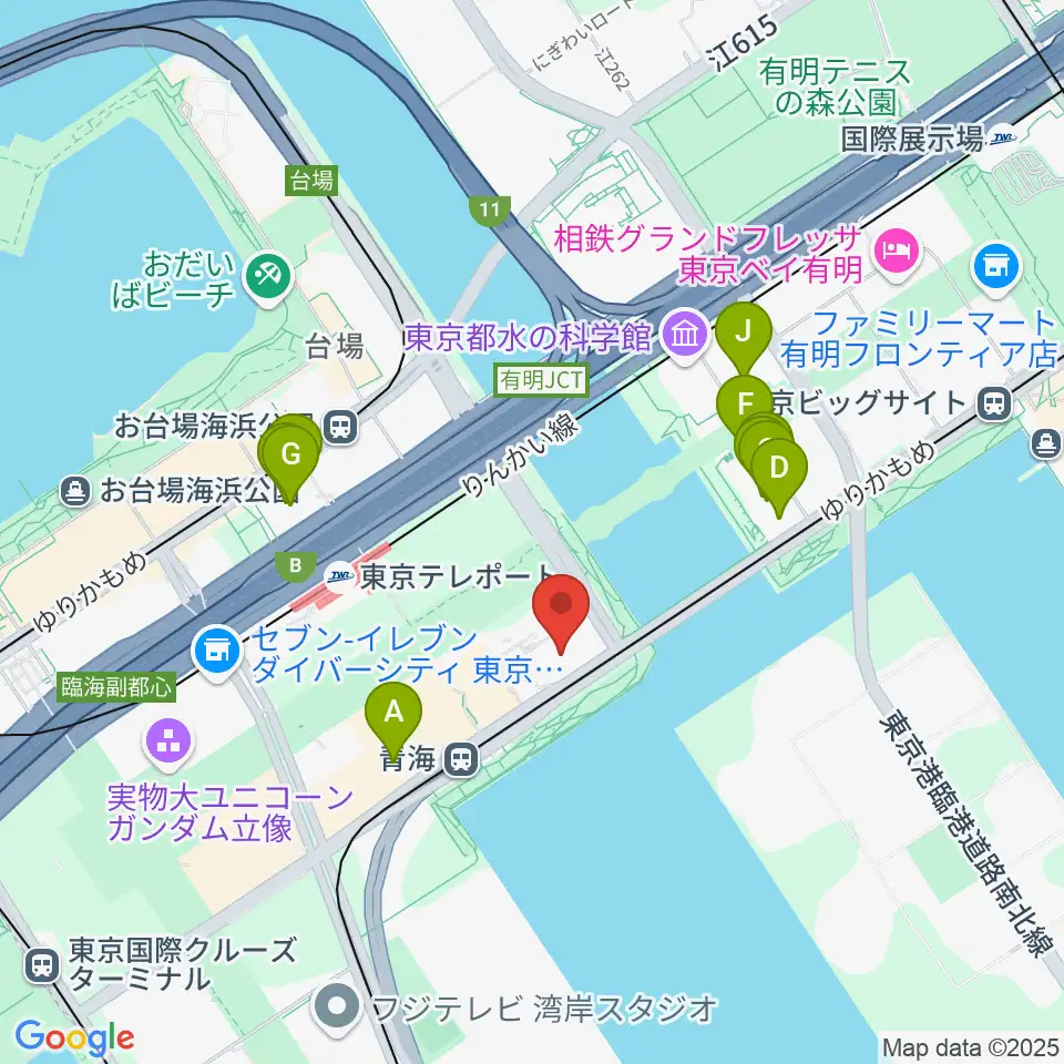 トヨタアリーナ周辺のファミレス・ファーストフード一覧地図