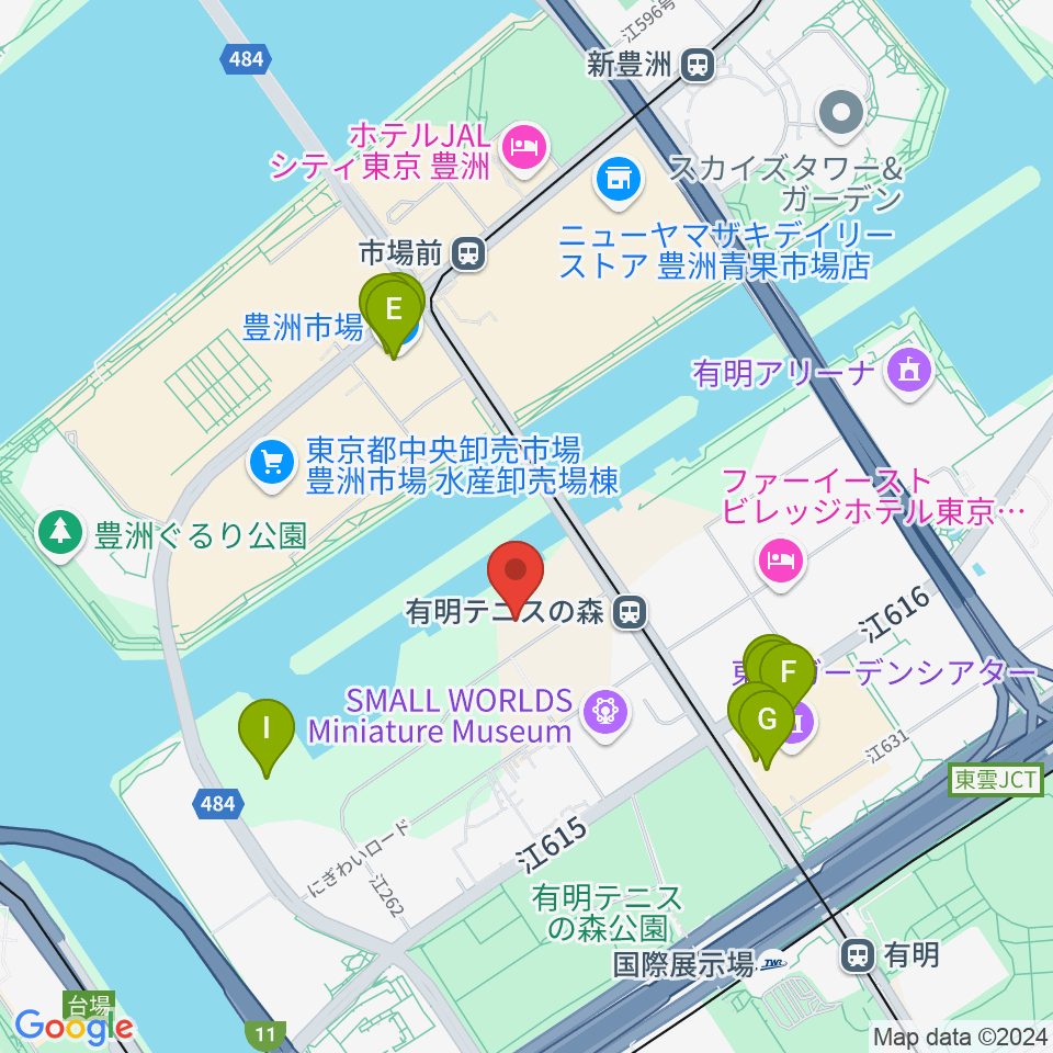 ライブドア アーバンスポーツパーク周辺のファミレス・ファーストフード一覧地図