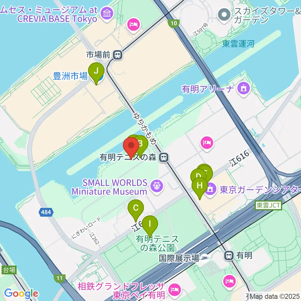 ライブドア アーバンスポーツパーク周辺のファミレス・ファーストフード一覧地図