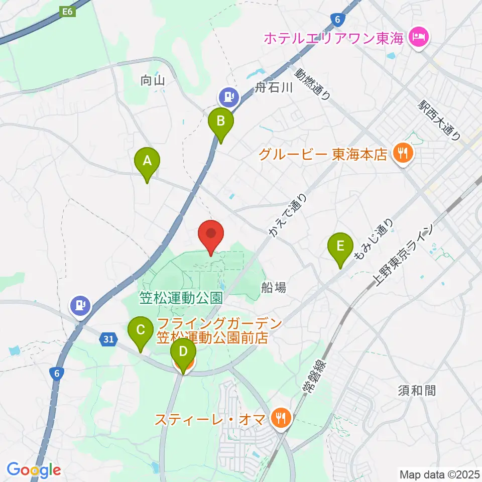 まるたか観光アリーナ周辺のファミレス・ファーストフード一覧地図