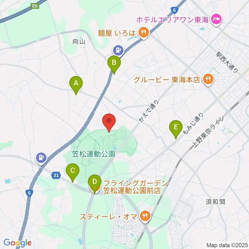 まるたか観光アリーナ周辺のファミレス・ファーストフード一覧地図