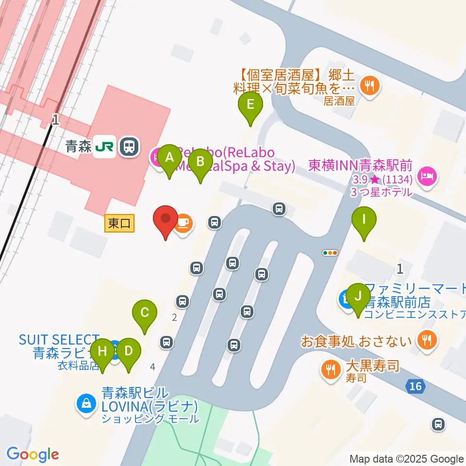 協同組合タッケン美術展示館周辺のファミレス・ファーストフード一覧地図