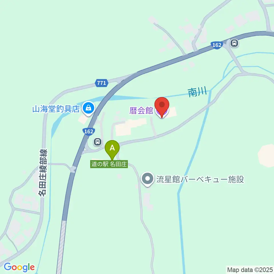 おおい町暦会館周辺のファミレス・ファーストフード一覧地図