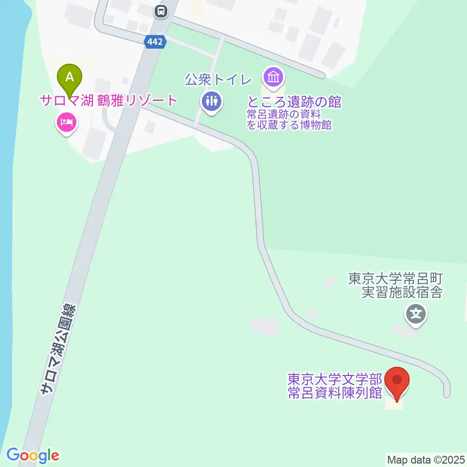東京大学常呂資料陳列館周辺のファミレス・ファーストフード一覧地図