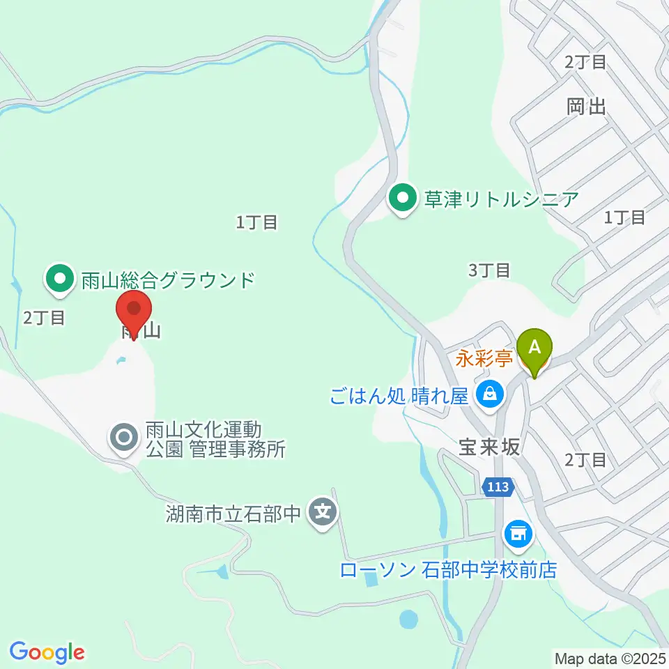 東海道石部宿歴史民俗資料館周辺のファミレス・ファーストフード一覧地図