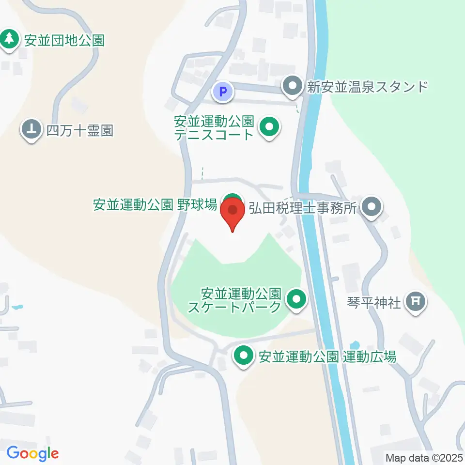 四万十スタジアム周辺のファミレス・ファーストフード一覧地図