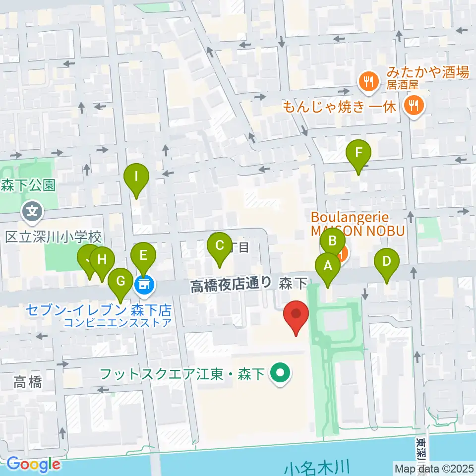 田河水泡・のらくろ館周辺のファミレス・ファーストフード一覧地図