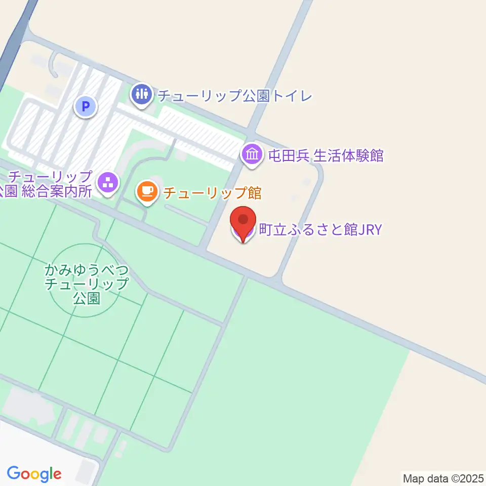 湧別町ふるさと館JRY周辺のファミレス・ファーストフード一覧地図