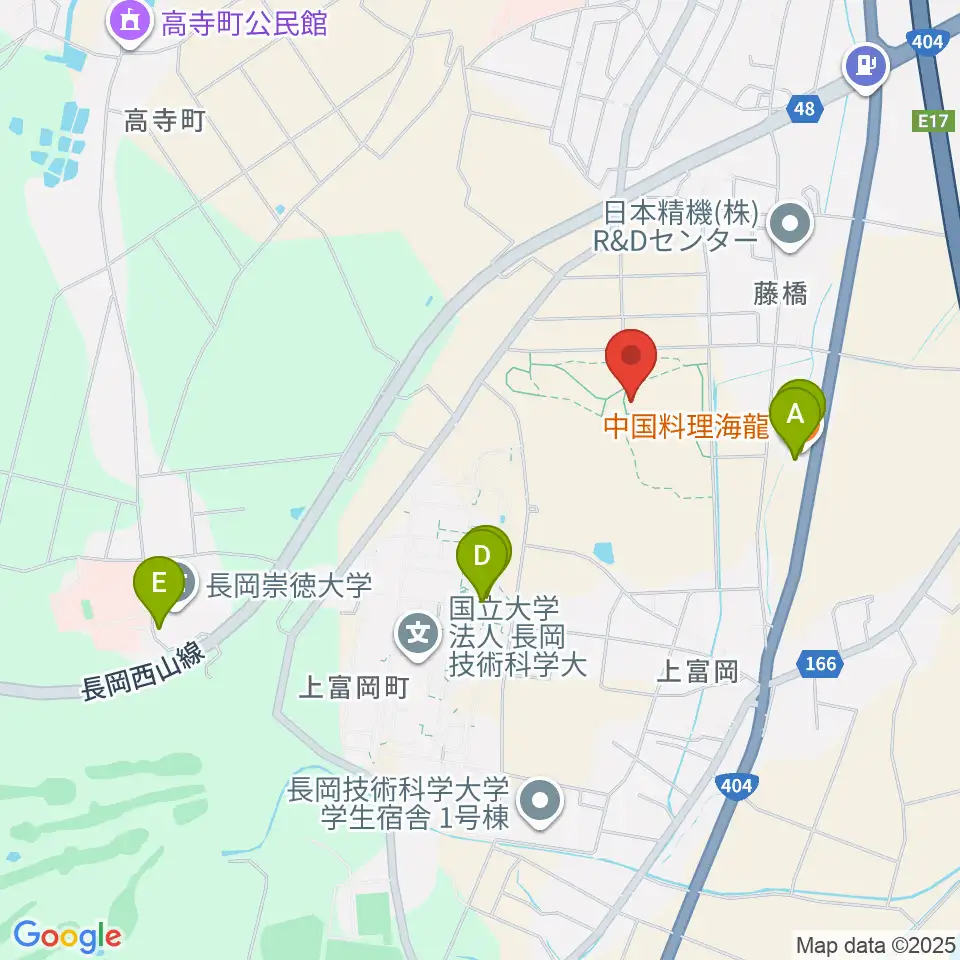 藤橋歴史の広場周辺のファミレス・ファーストフード一覧地図