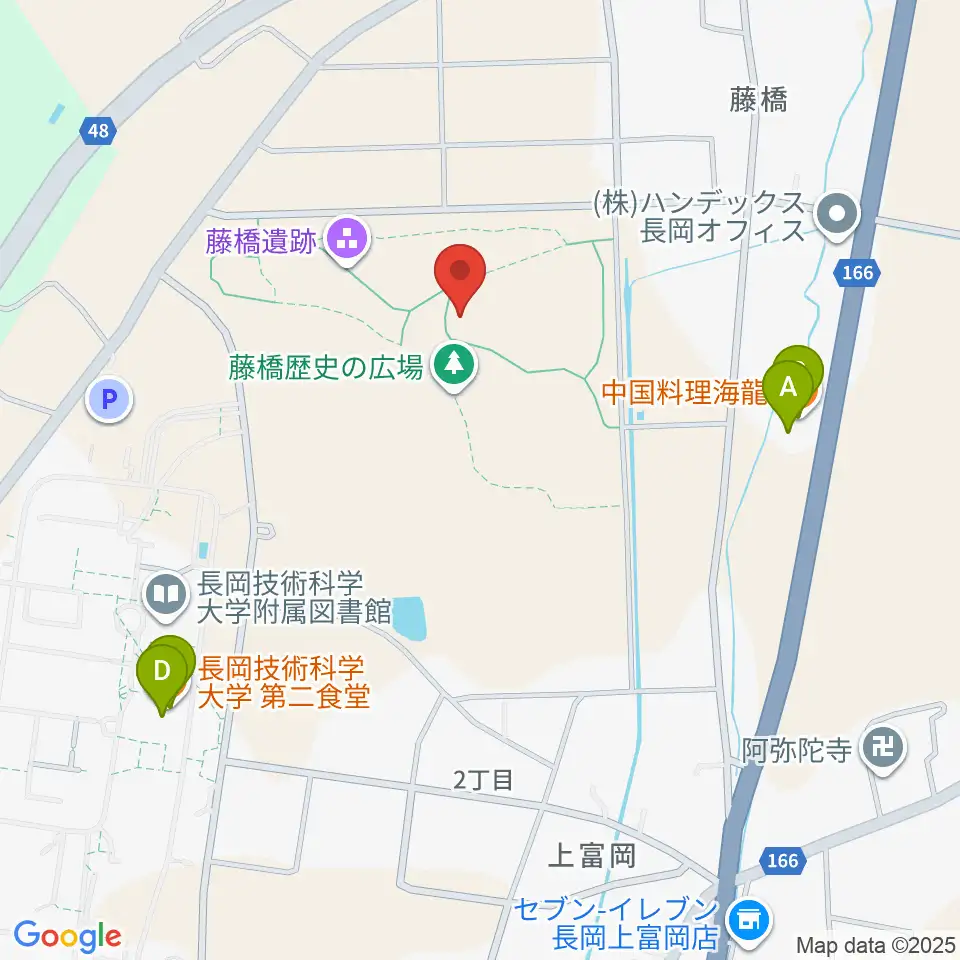 藤橋歴史の広場周辺のファミレス・ファーストフード一覧地図