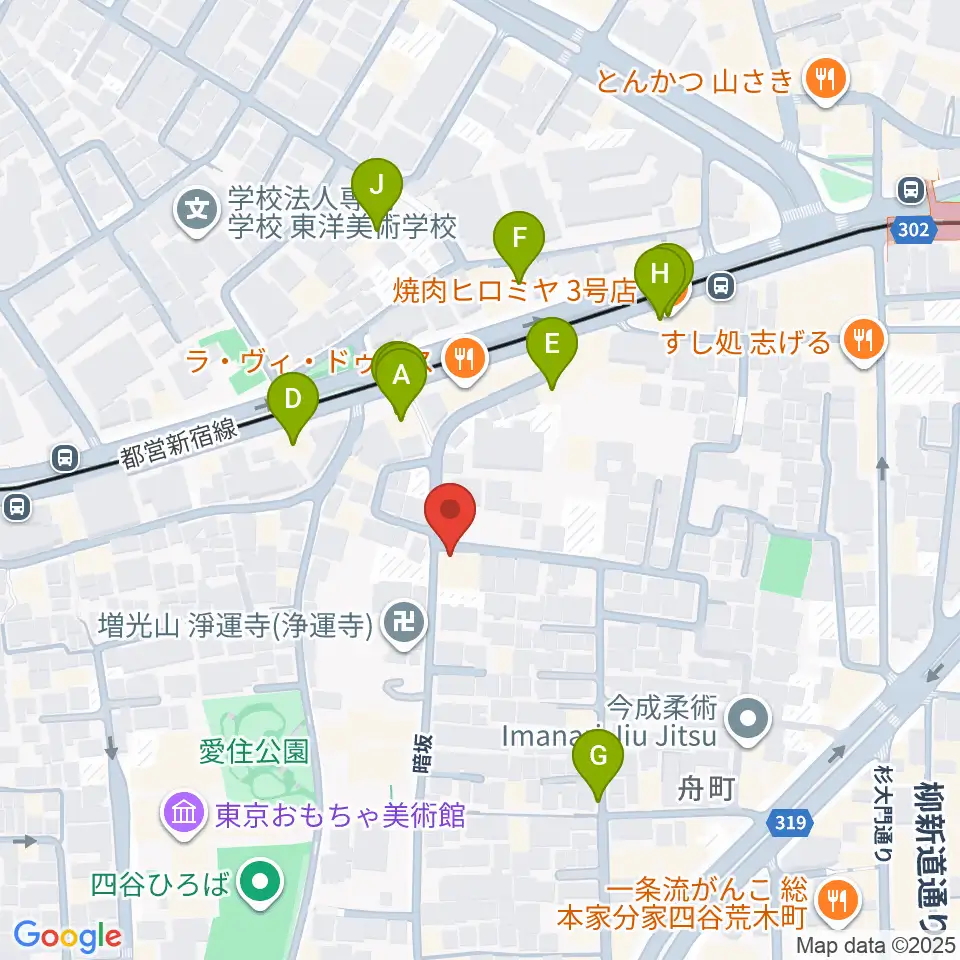 釣り文化資料館周辺のファミレス・ファーストフード一覧地図