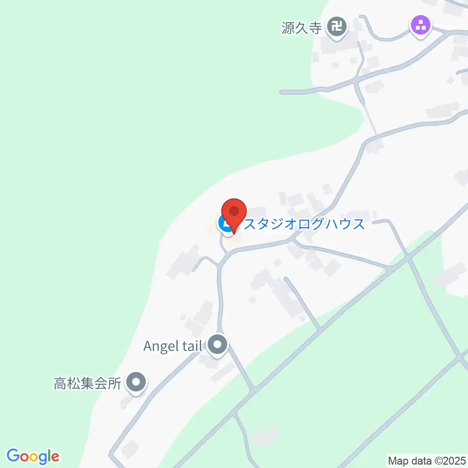 スタジオログハウス周辺のファミレス・ファーストフード一覧地図