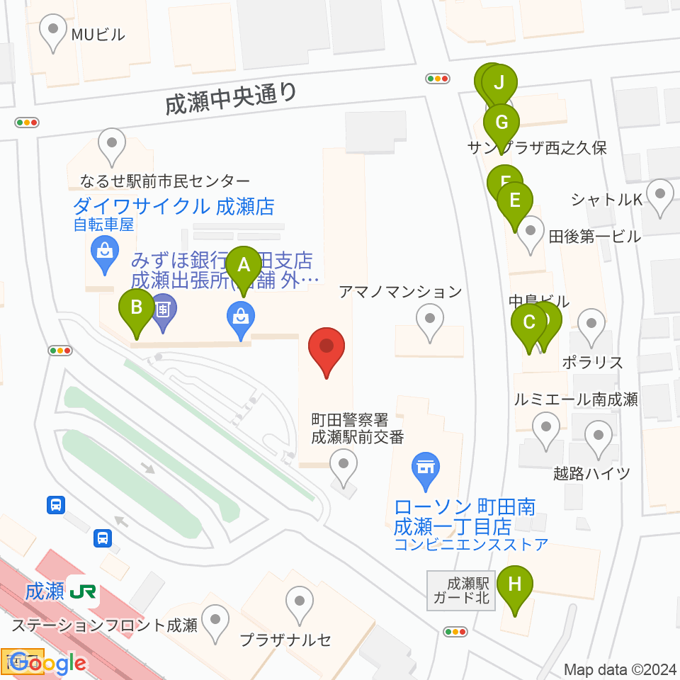 ソピックカルチャー周辺のファミレス・ファーストフード一覧地図