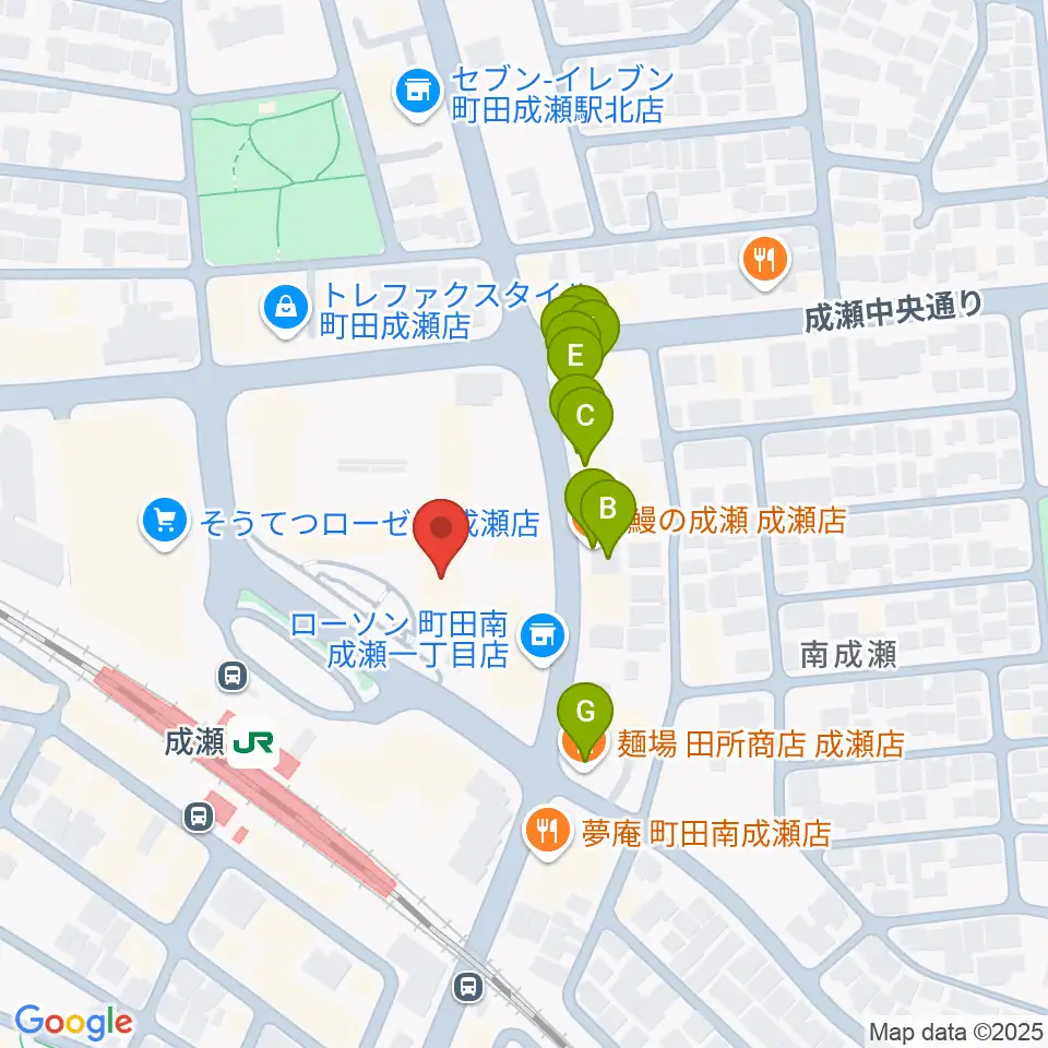 ソピックカルチャー周辺のファミレス・ファーストフード一覧地図