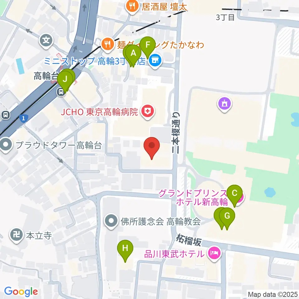 地唄箏曲美緒野会周辺のファミレス・ファーストフード一覧地図