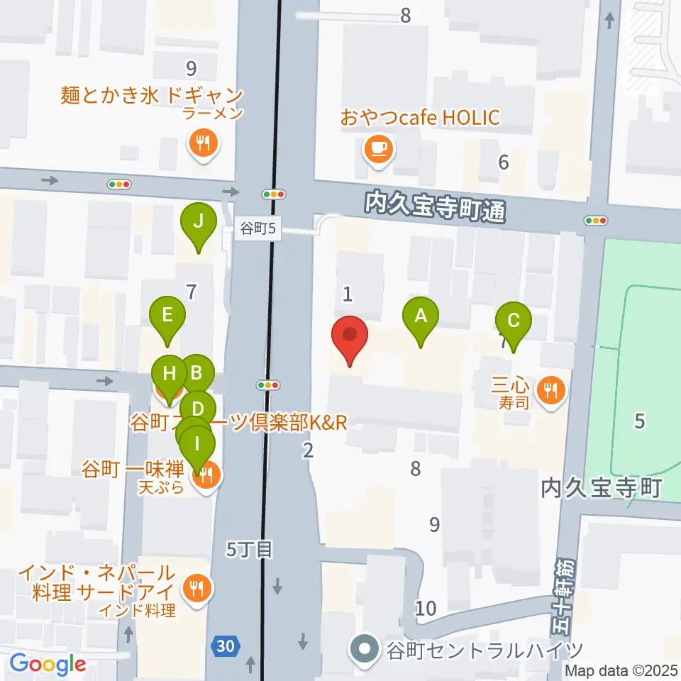 ムジークドルフ周辺のファミレス・ファーストフード一覧地図