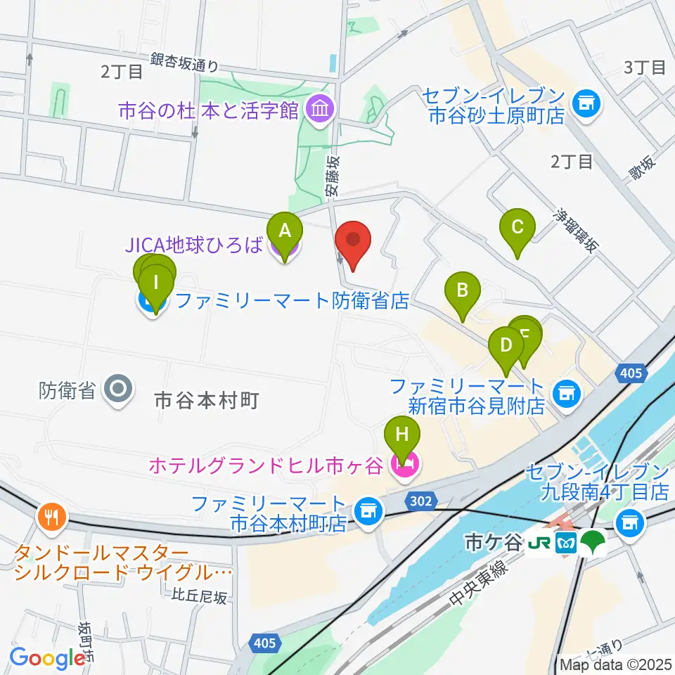 麗扇会日本文化学院周辺のファミレス・ファーストフード一覧地図