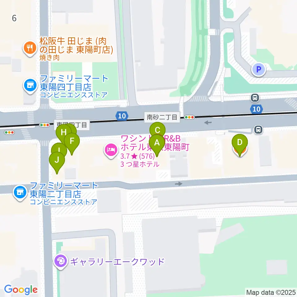 ドリームミュージック周辺のファミレス・ファーストフード一覧地図