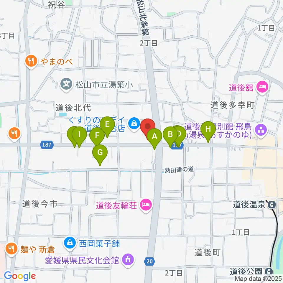 スタジオ Oto-Niwa周辺のファミレス・ファーストフード一覧地図