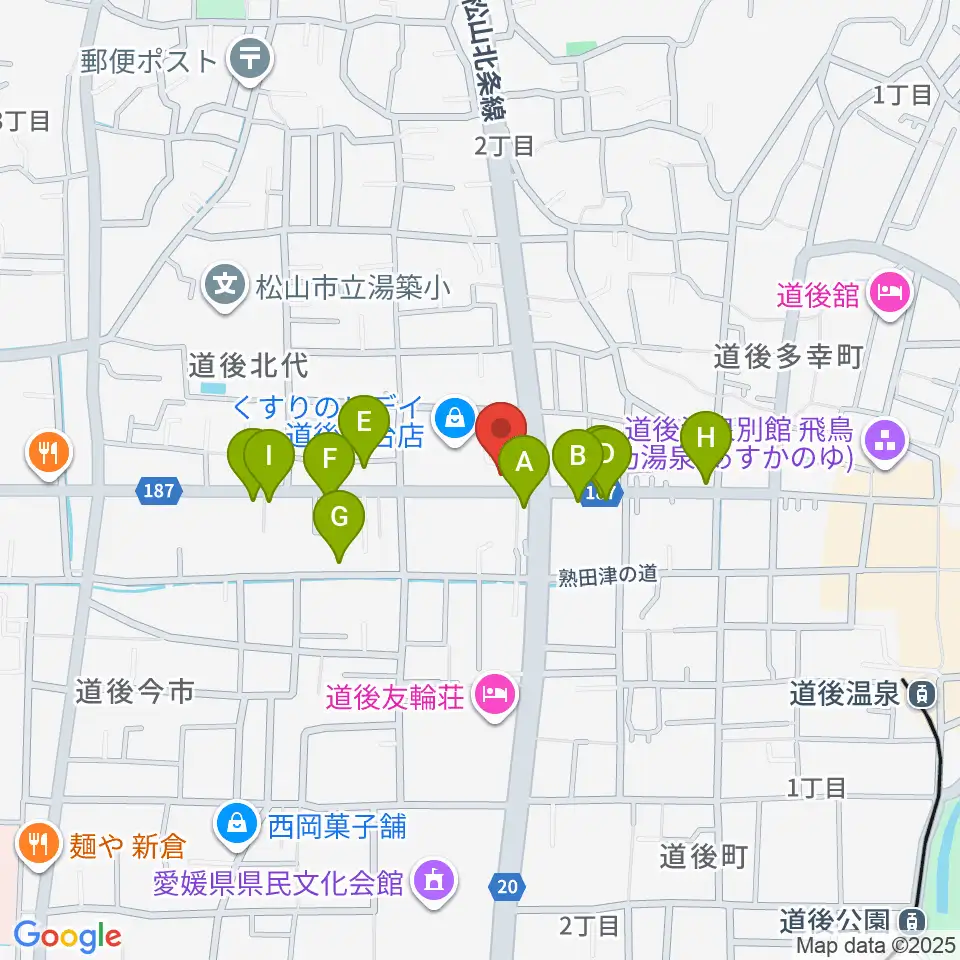 スタジオ Oto-Niwa周辺のファミレス・ファーストフード一覧地図