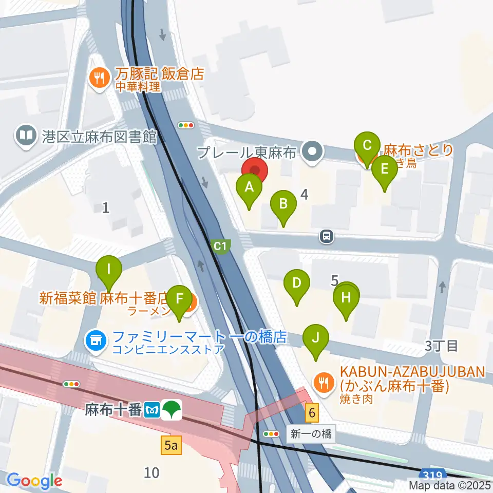 スタジオファイン周辺のファミレス・ファーストフード一覧地図