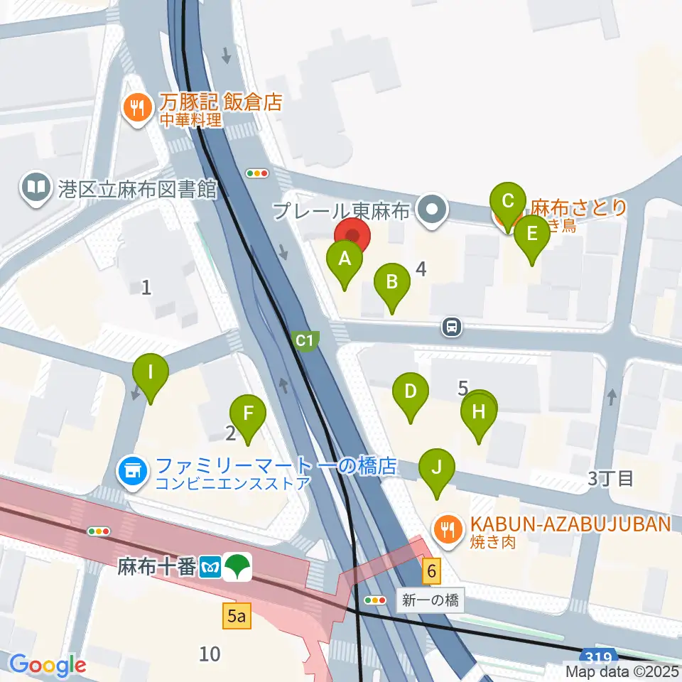 スタジオファイン周辺のファミレス・ファーストフード一覧地図