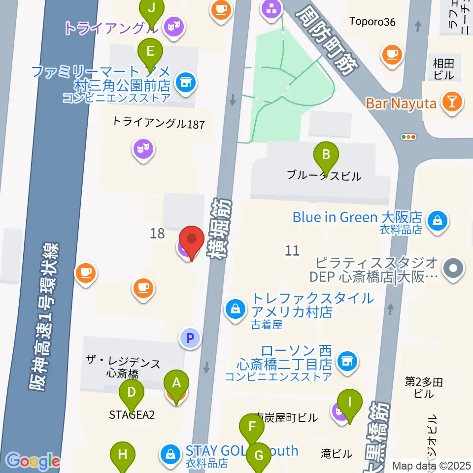 FANJ twice周辺のファミレス・ファーストフード一覧地図