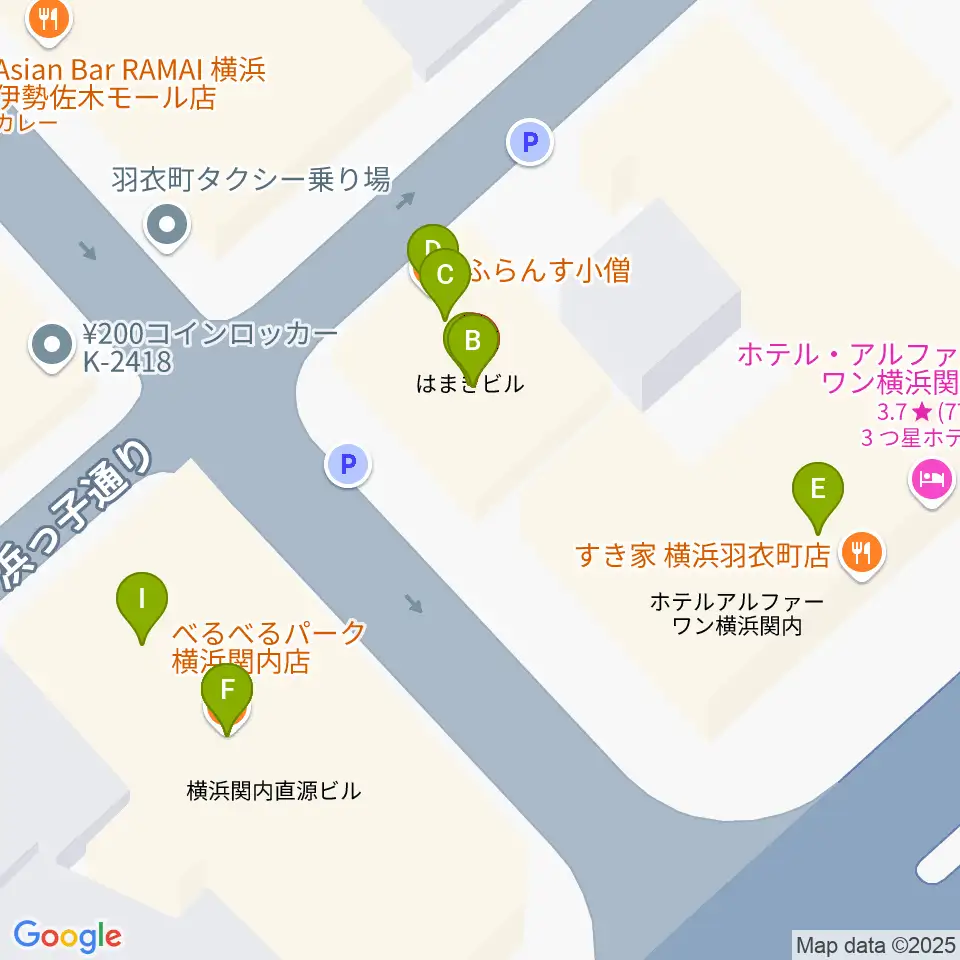 よいどれ伯爵周辺のファミレス・ファーストフード一覧地図